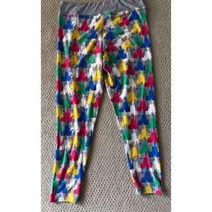 Disney Parks MAGIC KINGDOM CASTLE Women’s Leggings Size Large (L)